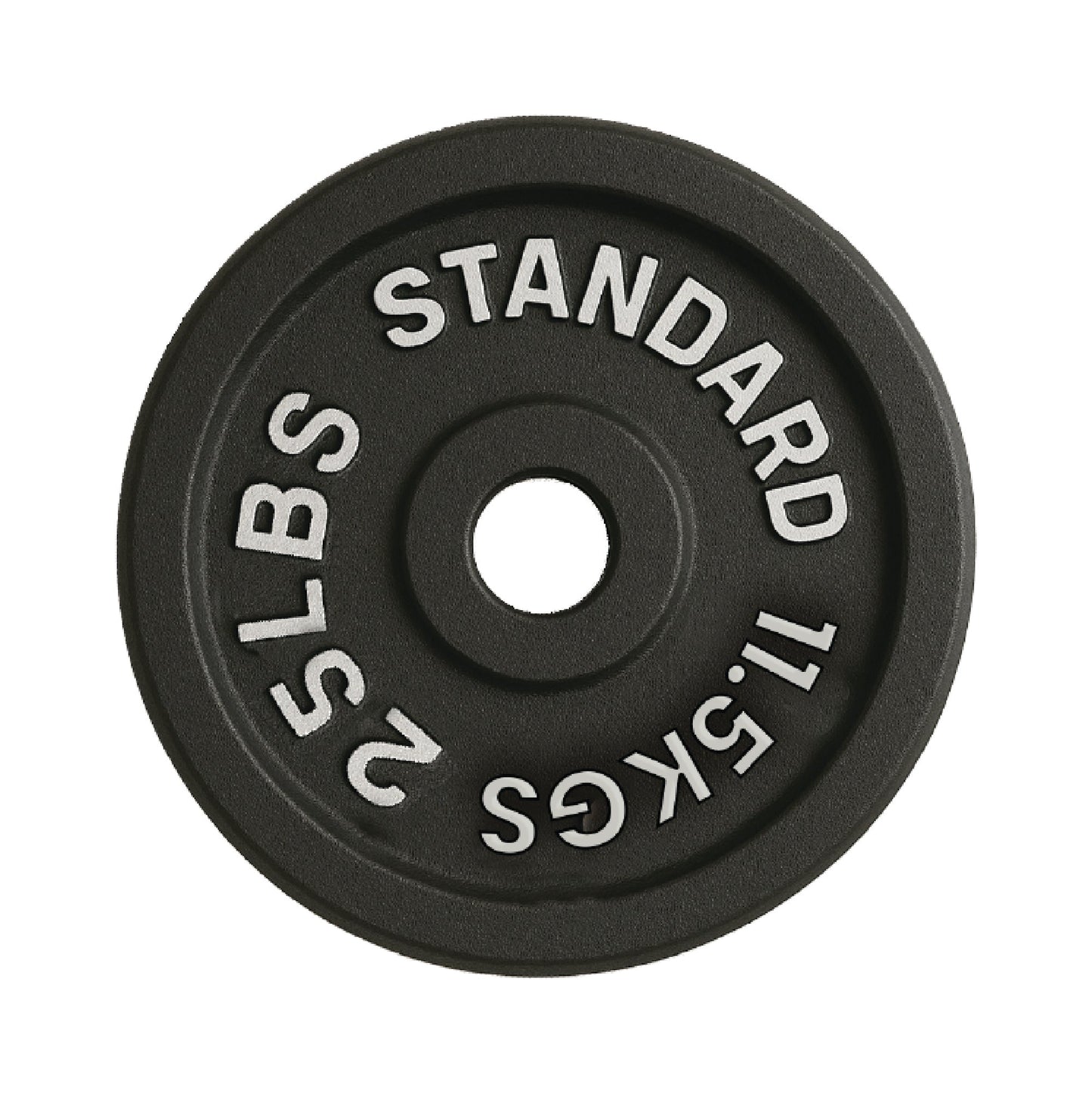 Cast Iron Weight Plates - Standard, Olympic in LBs, KGs