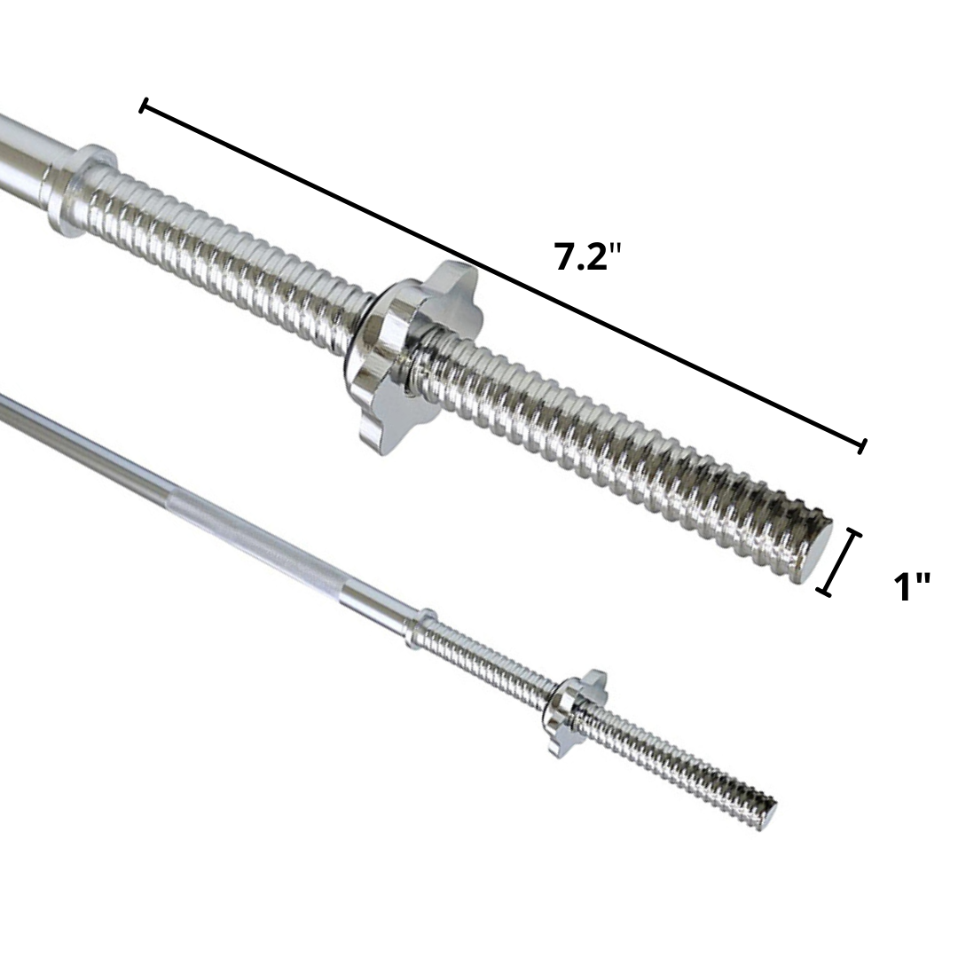 HAJEX Olympic and Standard Barbell Bars with Bearings and High Loading Capacity