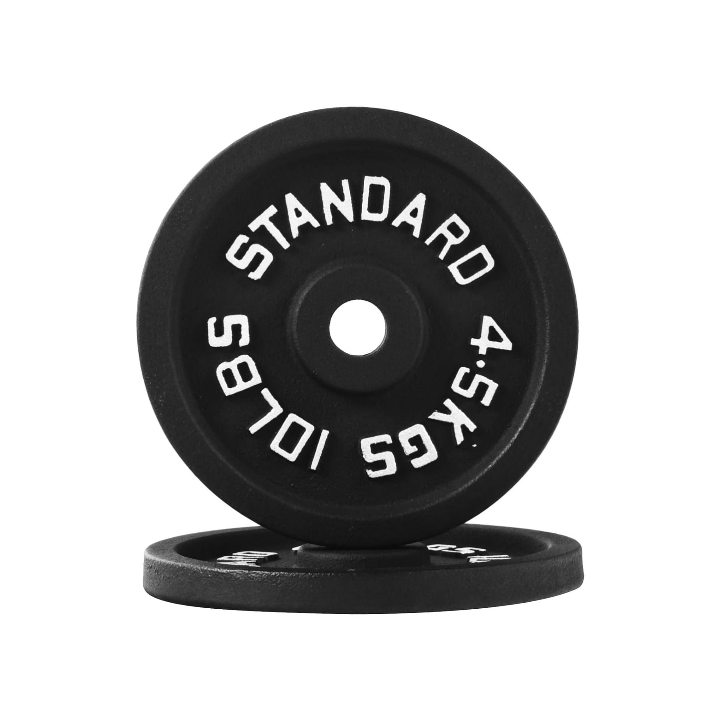 Cast Iron Weight Plates - Standard, Olympic in LBs, KGs