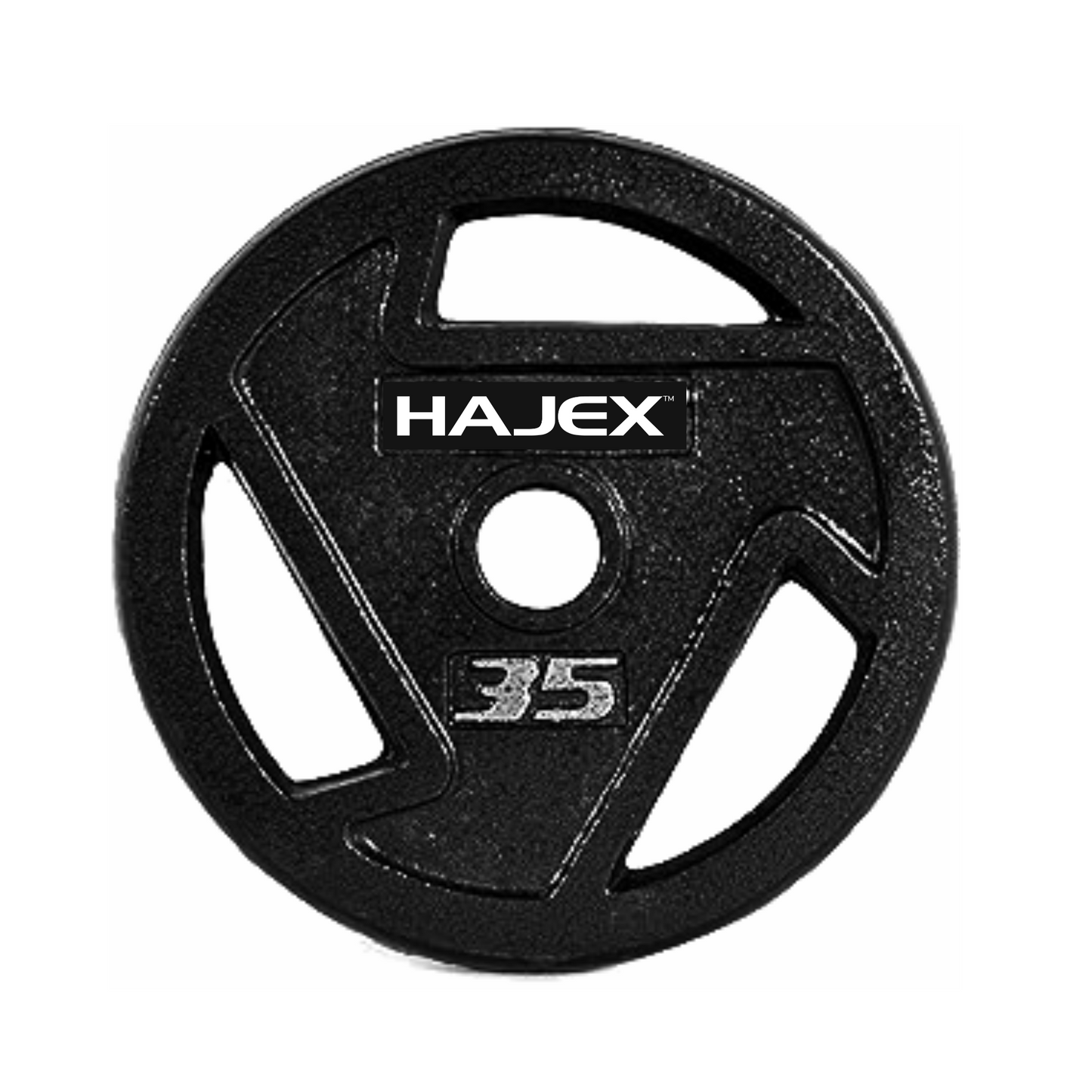 HAJEX Tri Grip Cast Iron Weight Plates