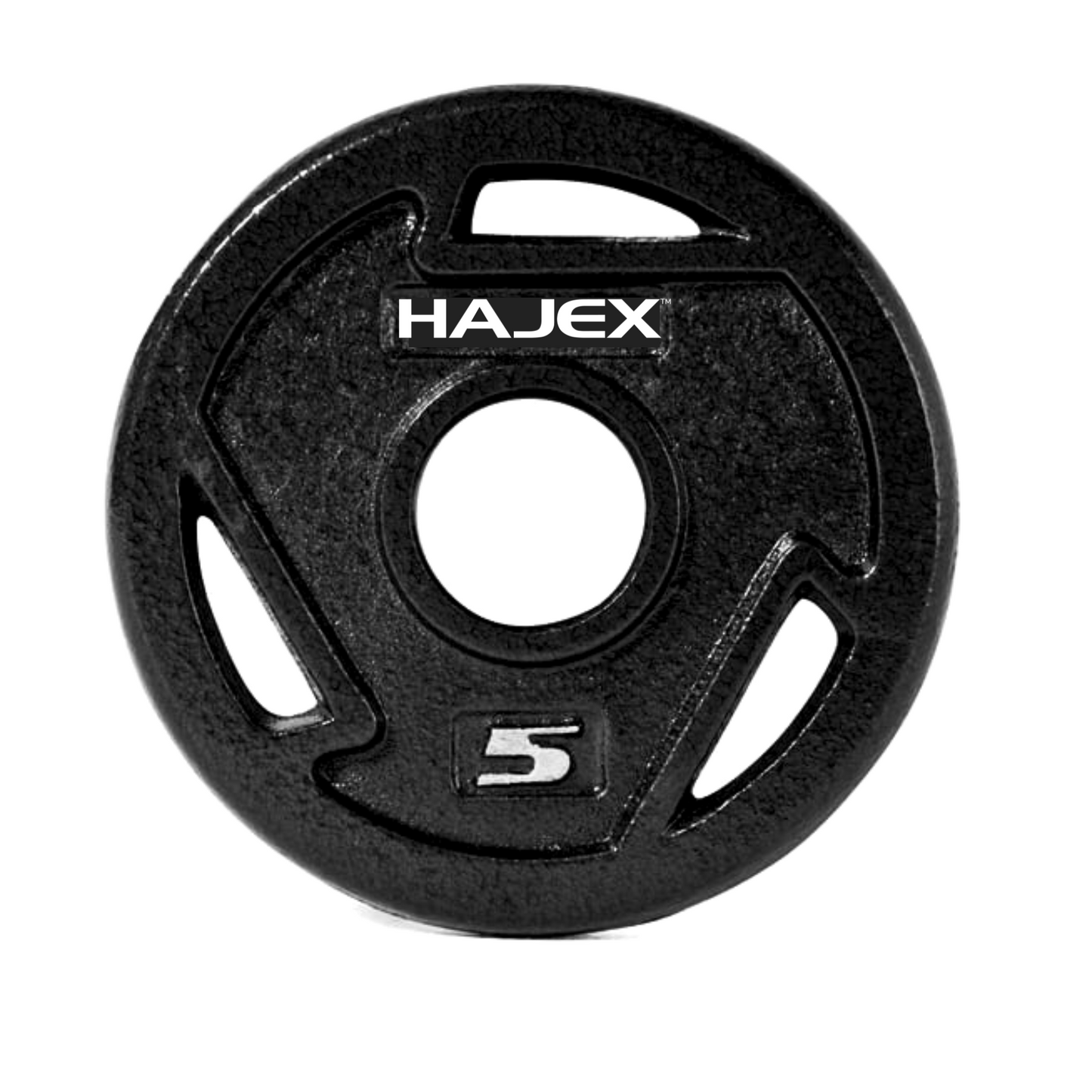 HAJEX Tri Grip Cast Iron Weight Plates