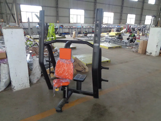 Vertical Workout Bench with Spotter Stand, Barbell and Plate Support (AN28)