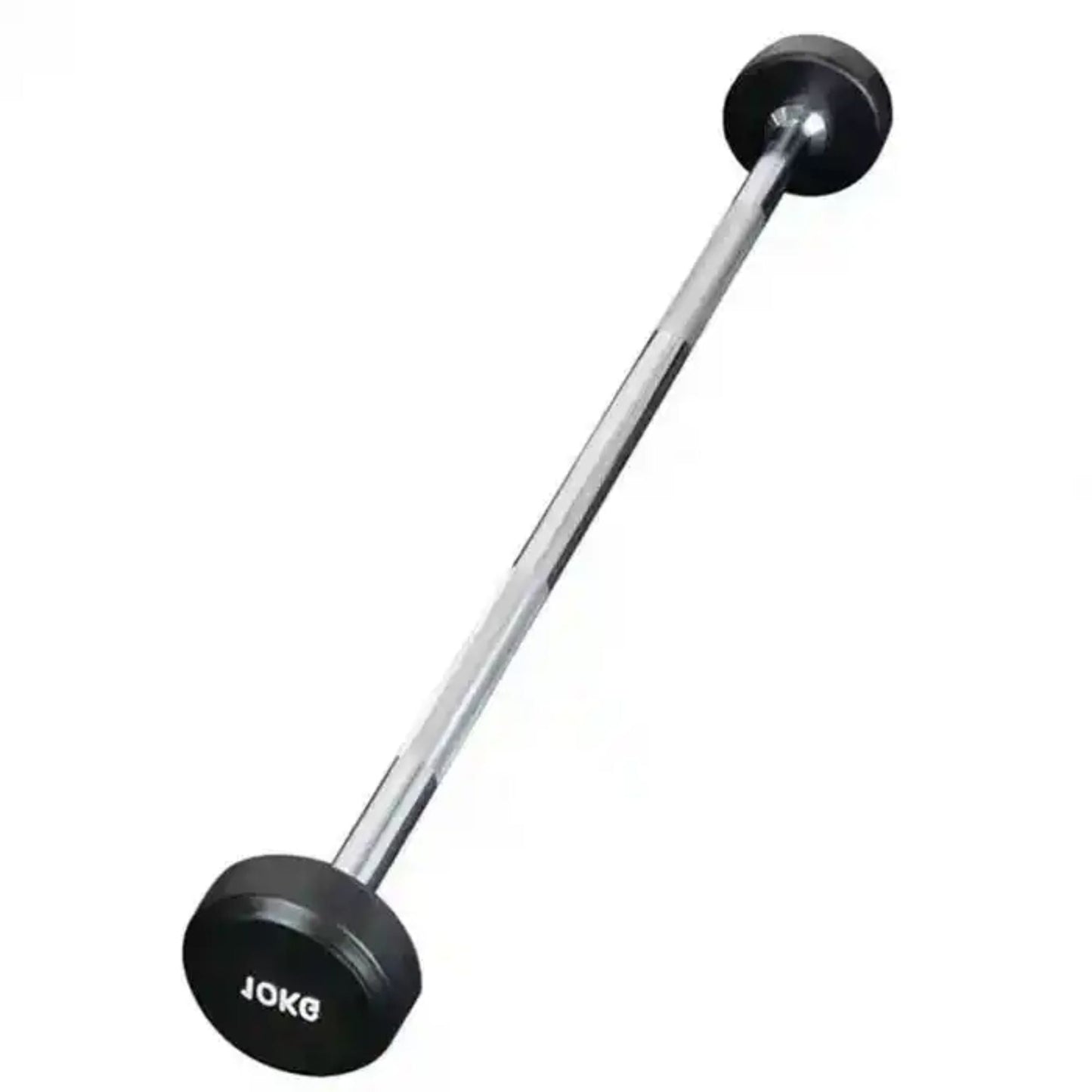 Straight and EZ Curl Fixed Weight Barbell Sets - 20 to 100 LB