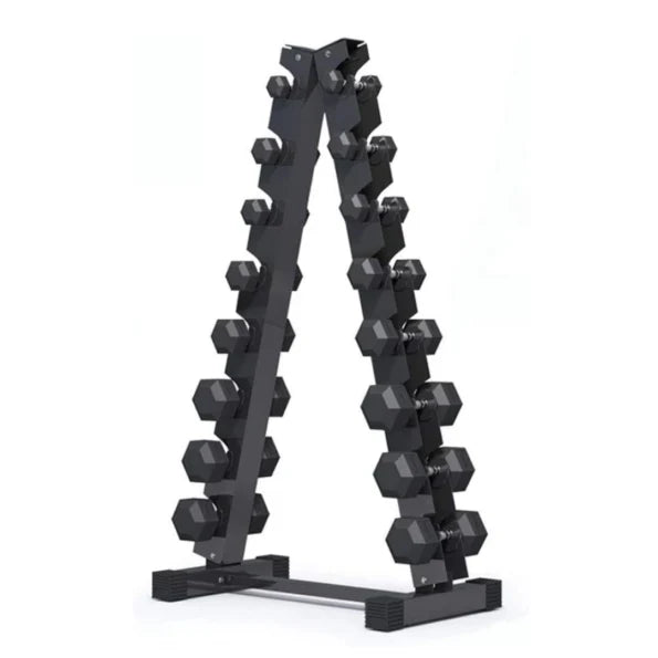 Rubber Hex Dumbbells in Canada (2.5 to 150 LB)