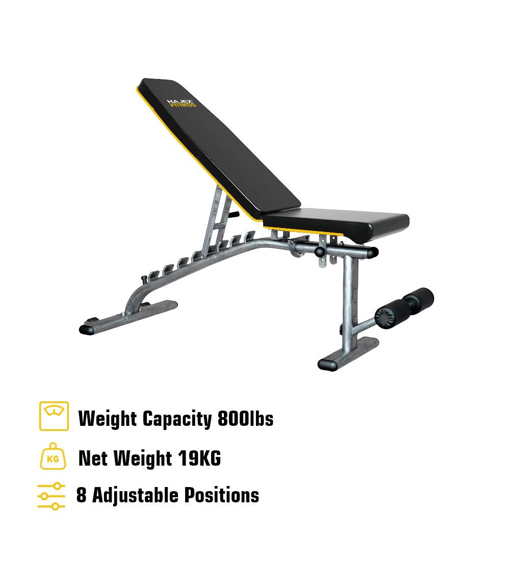 Adjustable Workout Bench 600LB capacity