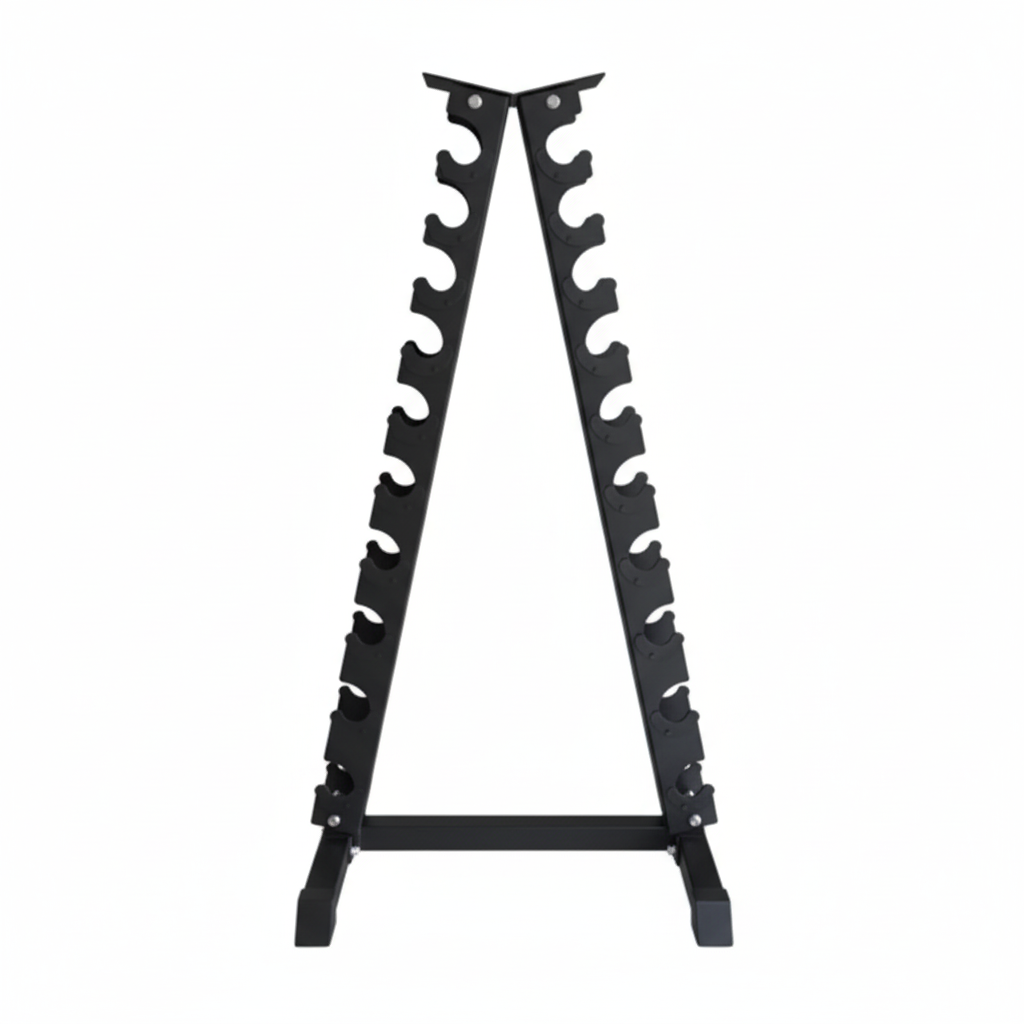 Steel Dumbbell Racks Vertical & Horizontal (3, 6, 8, 10 Levels)