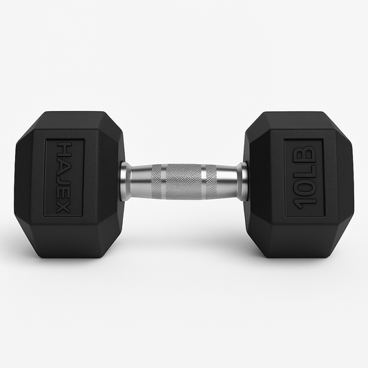 Rubber Hex Dumbbells in Canada (2.5 to 150 LB)