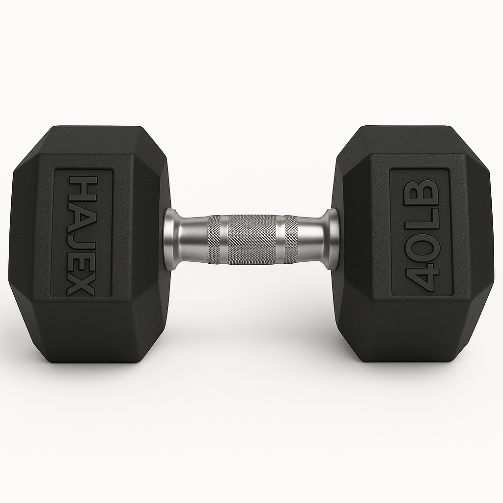 Rubber Hex Dumbbells in Canada (2.5 to 150 LB)