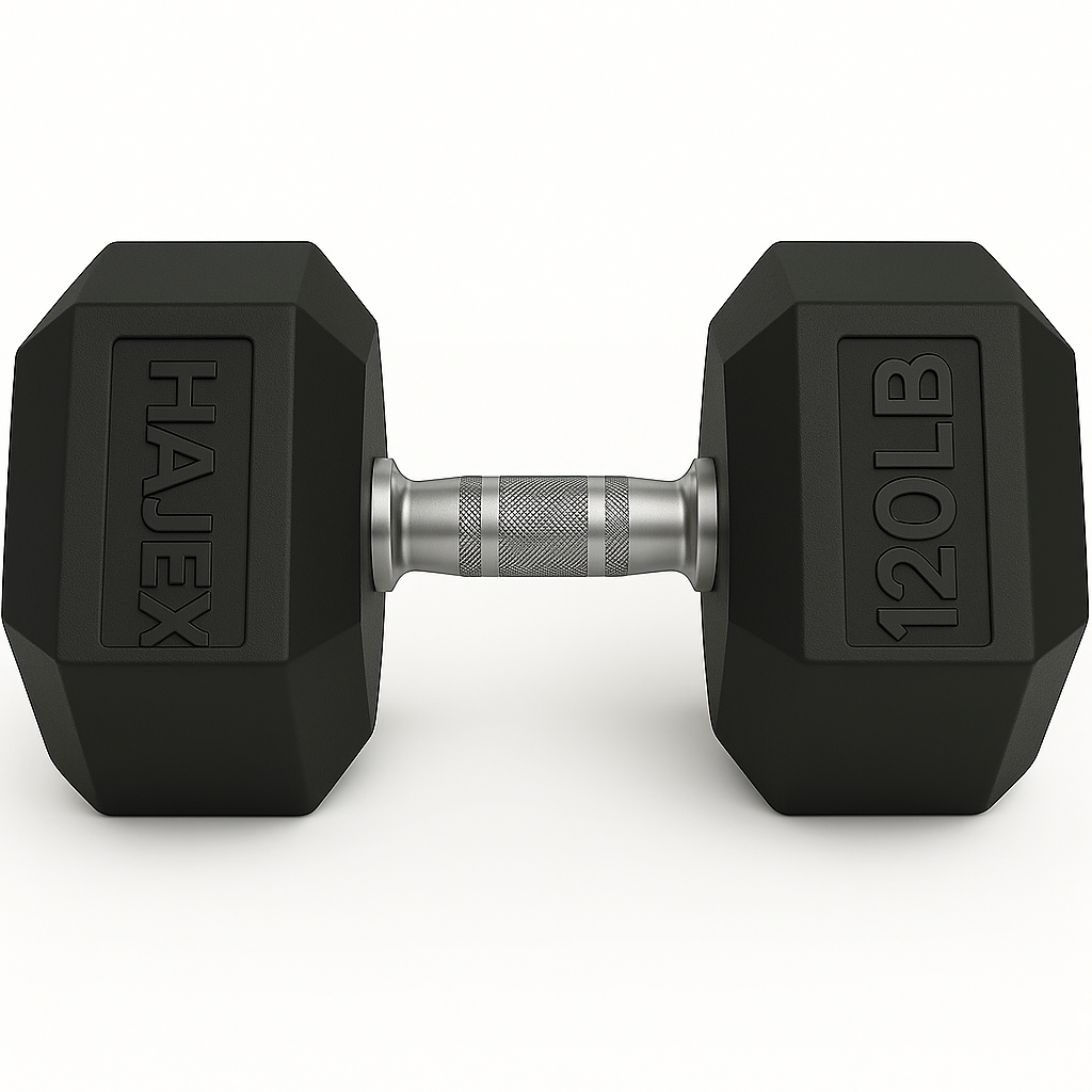 Rubber Hex Dumbbells in Canada (2.5 to 150 LB)