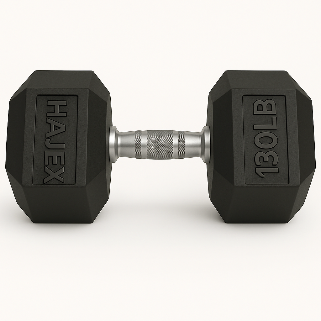 Rubber Hex Dumbbells in Canada (2.5 to 150 LB)