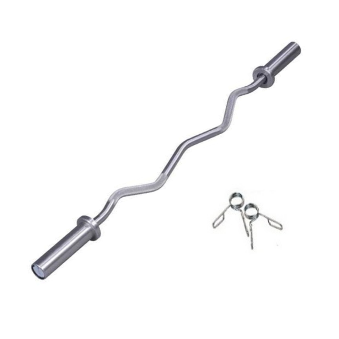 HAJEX Olympic and Standard Barbell Bars with Bearings and High Loading Capacity