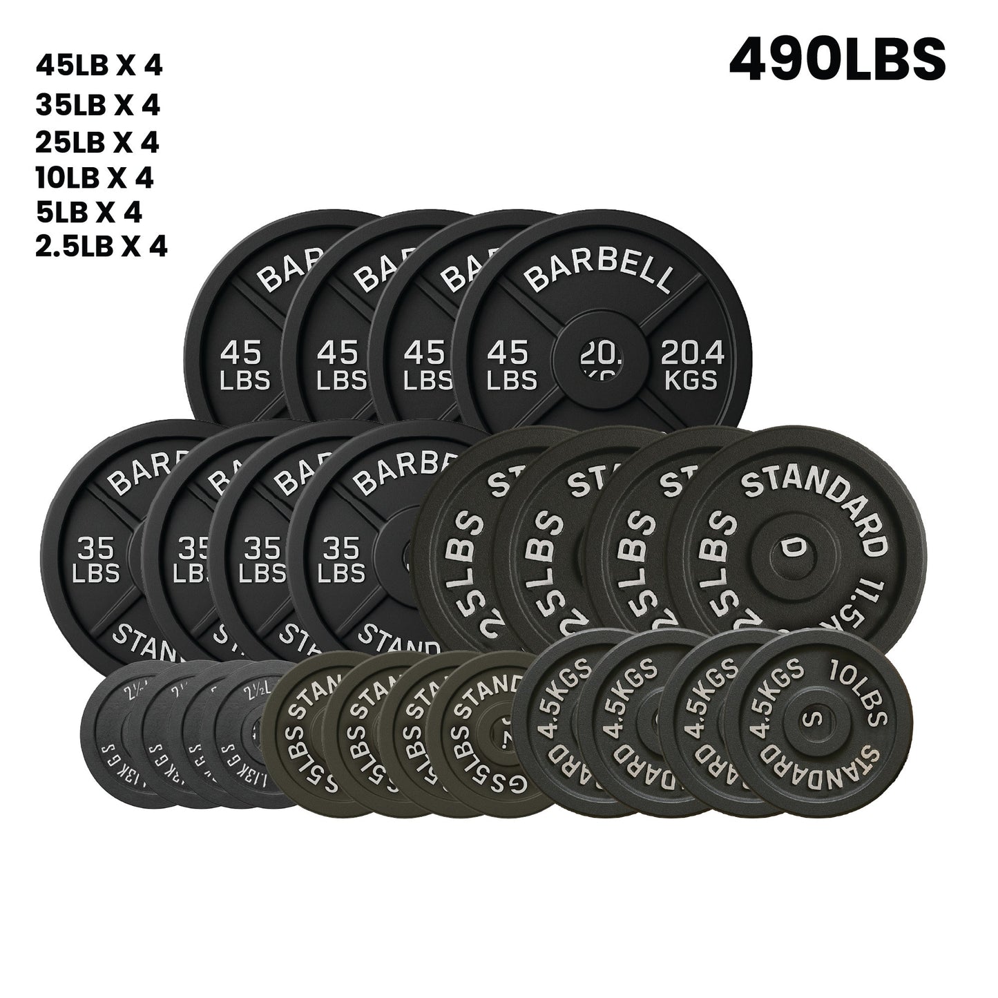 HAJEX Weight Plate Sets