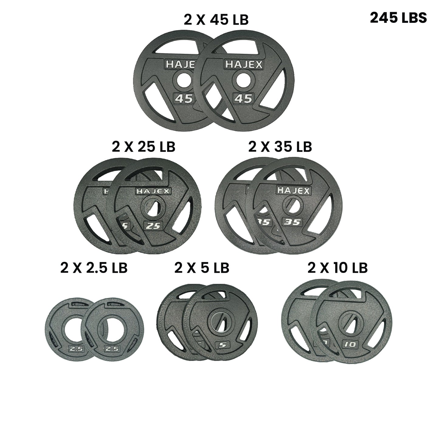 HAJEX Weight Plate Sets