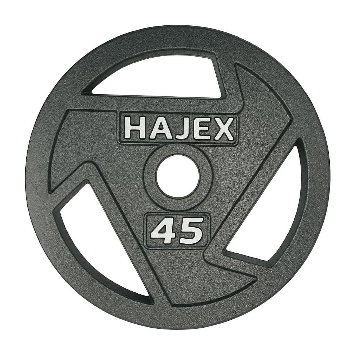HAJEX Tri Grip Cast Iron Weight Plates