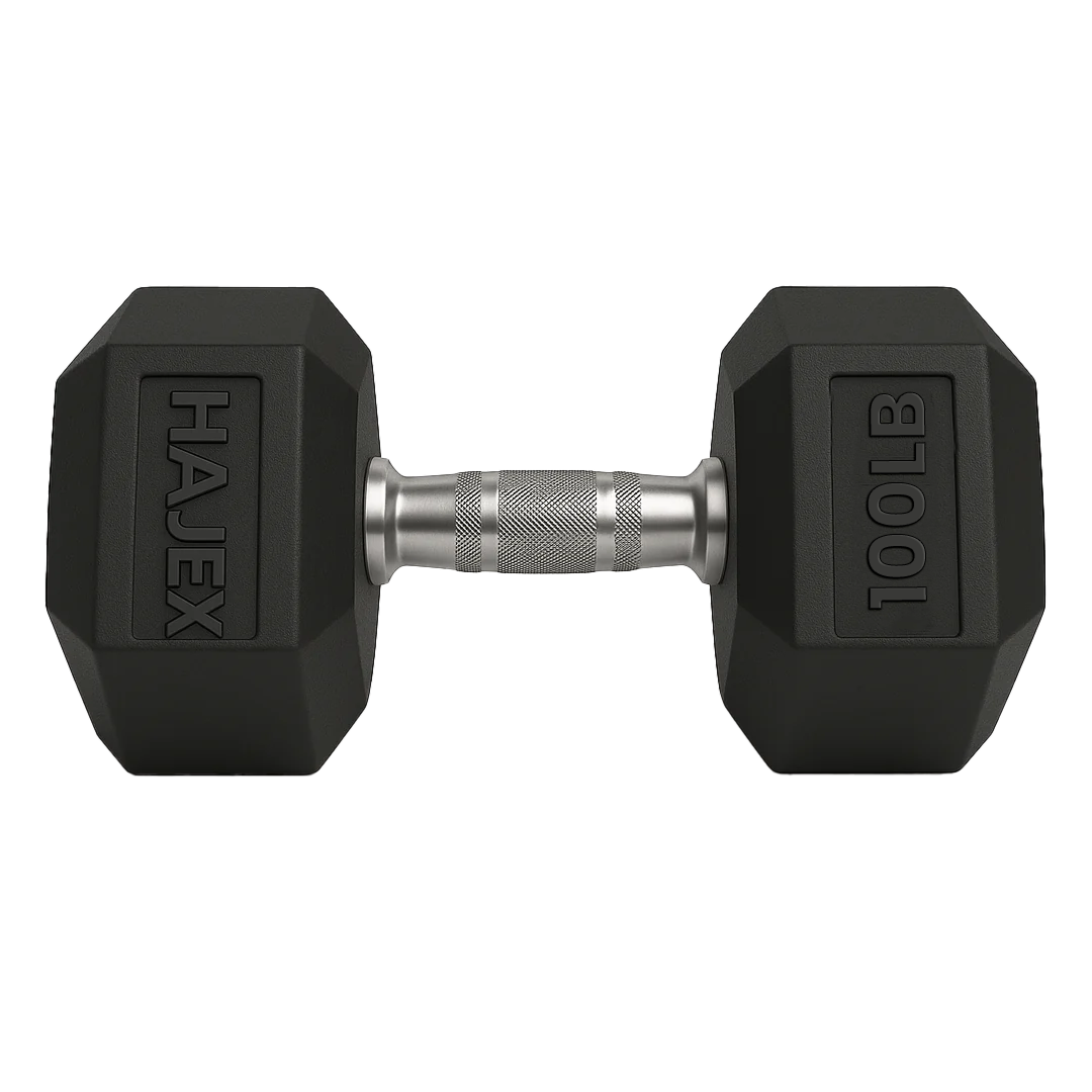 Rubber Hex Dumbbells in Canada (2.5 to 150 LB)