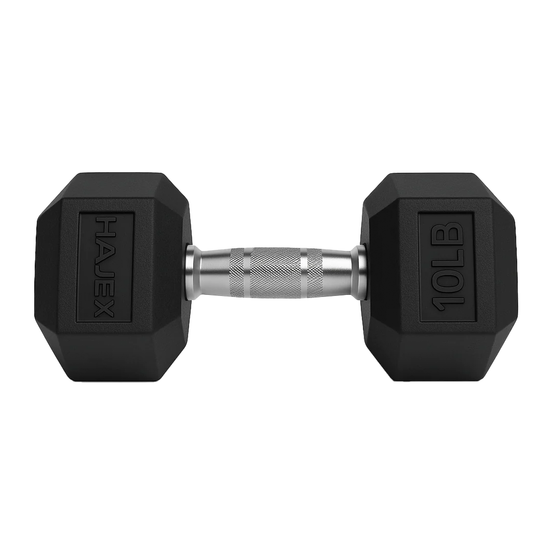 Rubber Hex Dumbbells in Canada (2.5 to 150 LB)