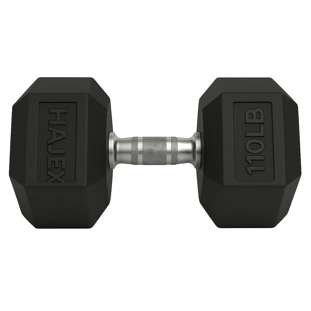 Rubber Hex Dumbbells in Canada (2.5 to 150 LB)