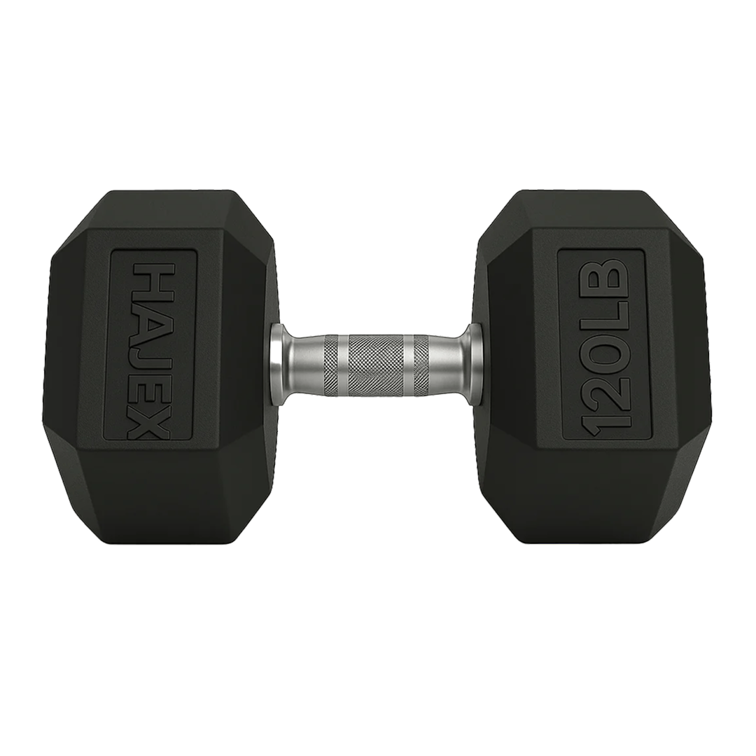Rubber Hex Dumbbells in Canada (2.5 to 150 LB)