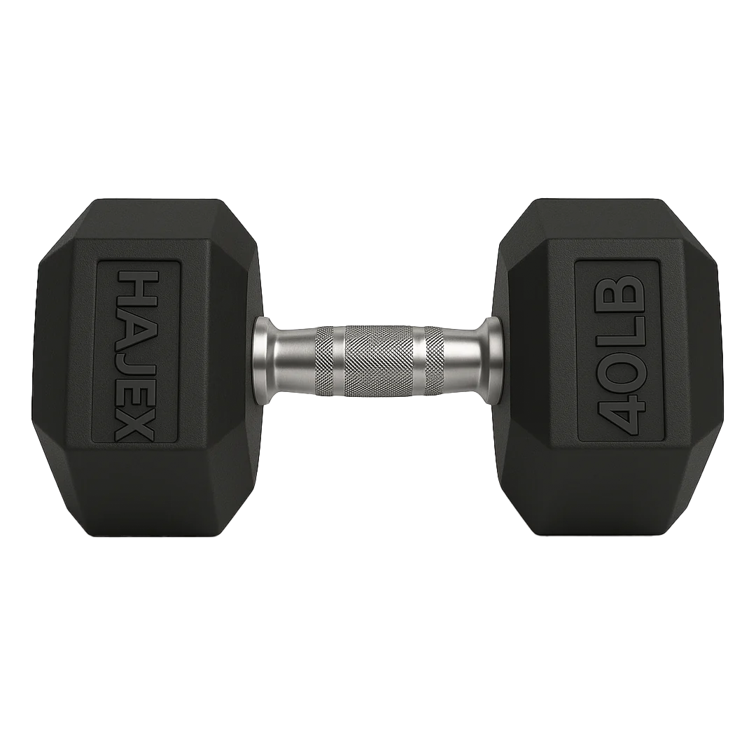 Rubber Hex Dumbbells in Canada (2.5 to 150 LB)