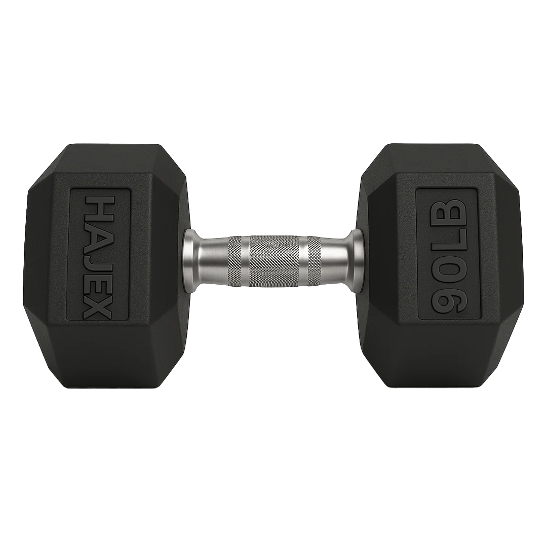 Rubber Hex Dumbbells in Canada (2.5 to 150 LB)