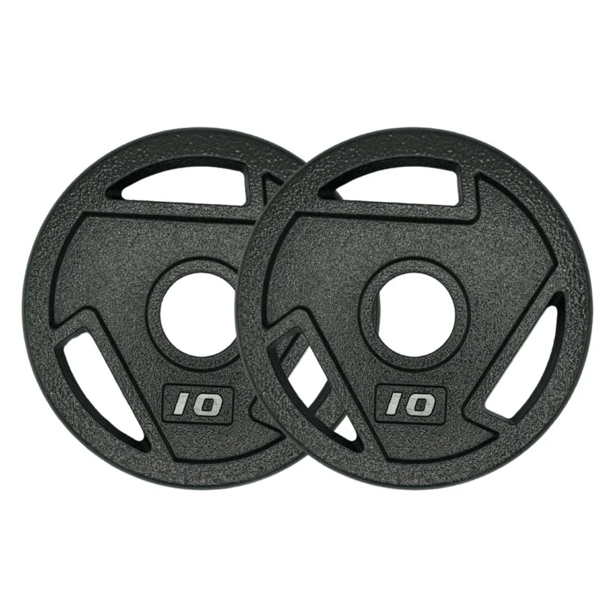 HAJEX Tri Grip Cast Iron Weight Plates