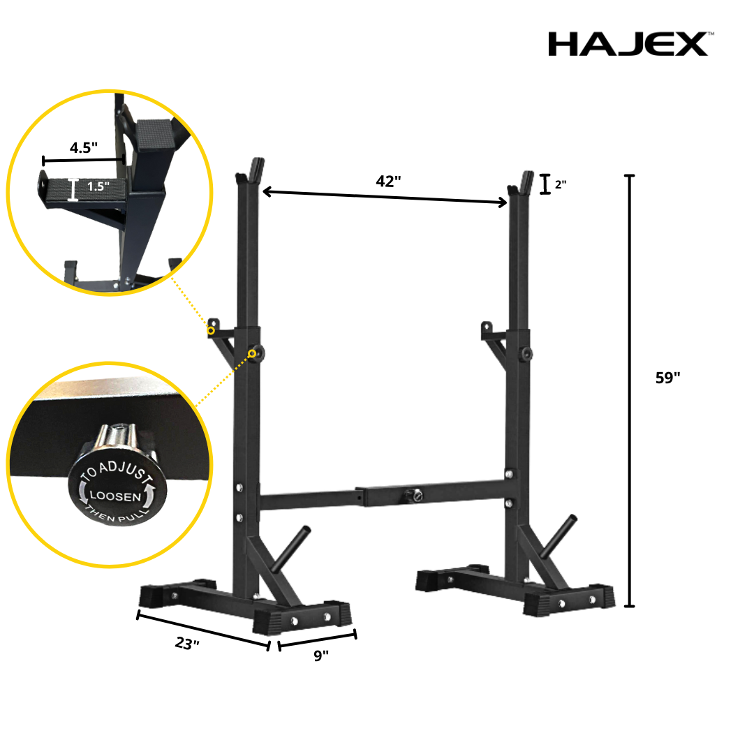 Adjustable Squat Rack | HAJEX