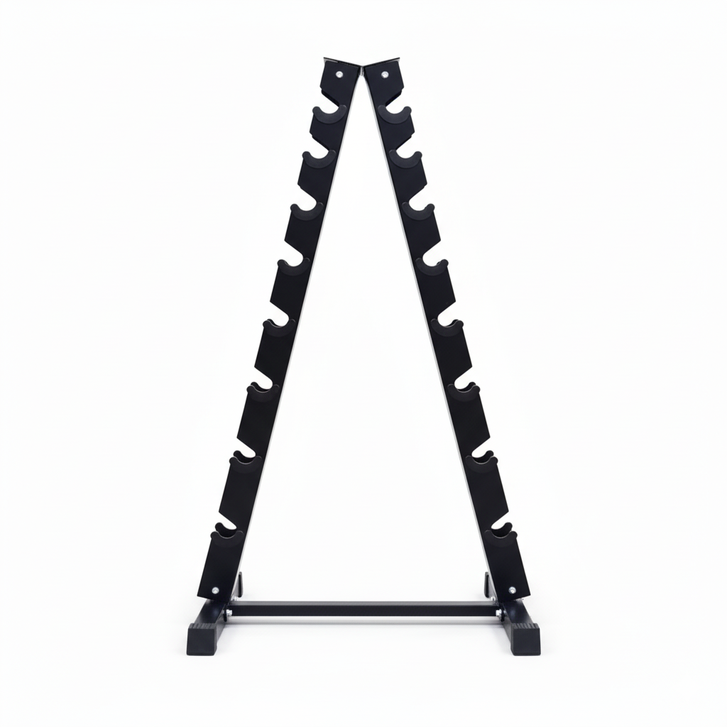 Steel Dumbbell Racks Vertical & Horizontal (3, 6, 8, 10 Levels)