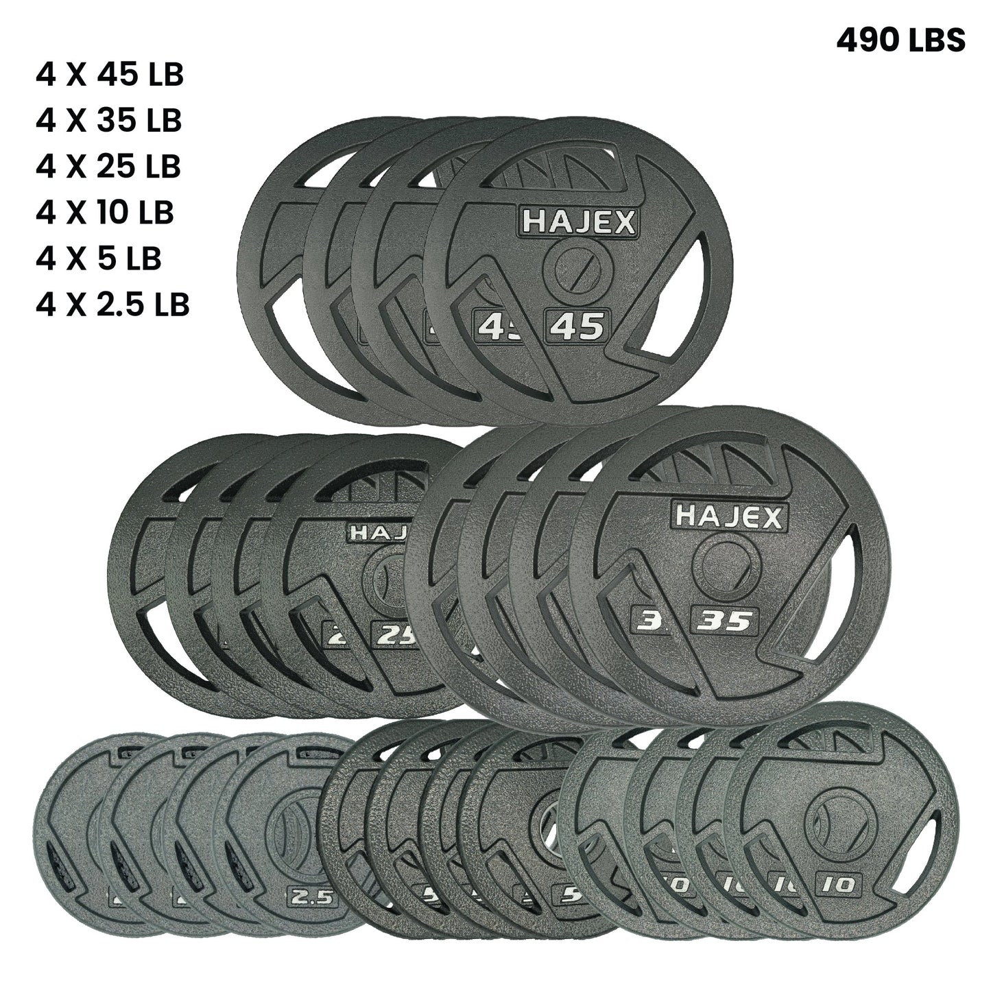 HAJEX Weight Plate Sets