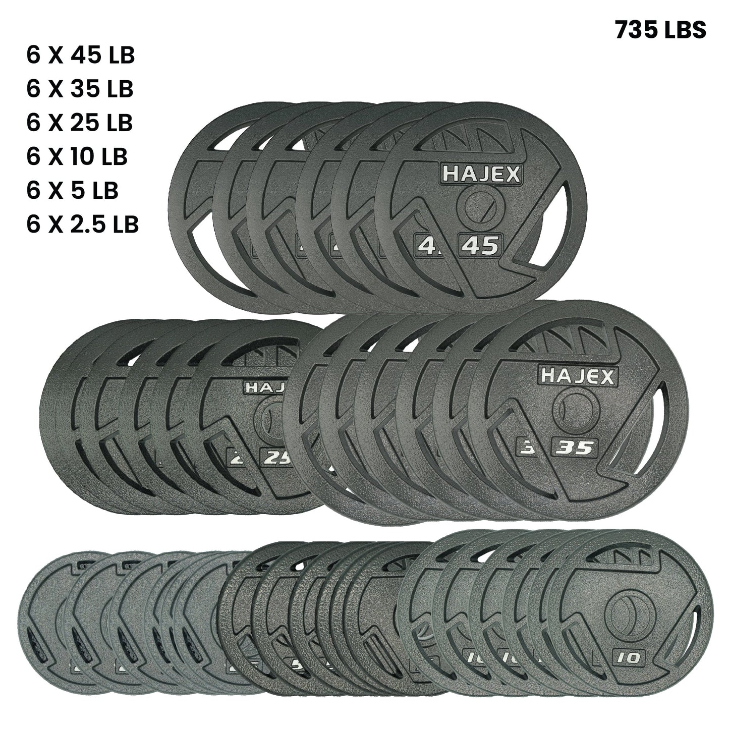 HAJEX Weight Plate Sets