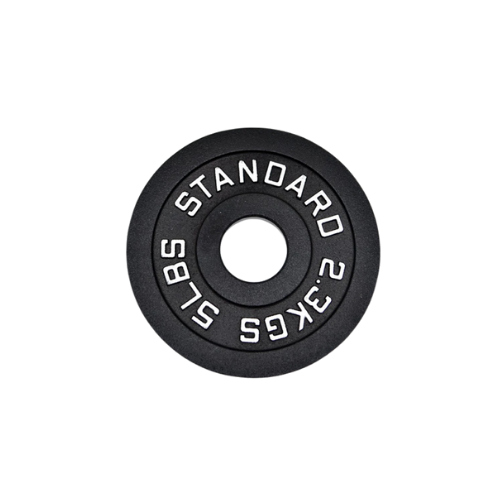Cast Iron Weight Plates - Standard, Olympic in LBs, KGs