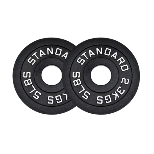 Cast Iron Weight Plates - Standard, Olympic in LBs, KGs